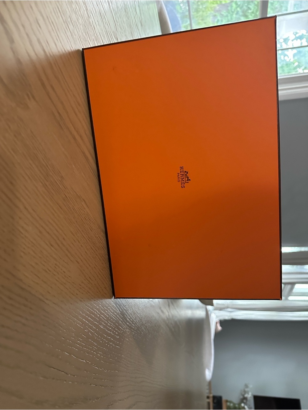 Hermes Orange Signature Box